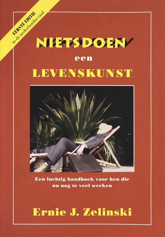 Nietsdoen Een Levenskunst - cover