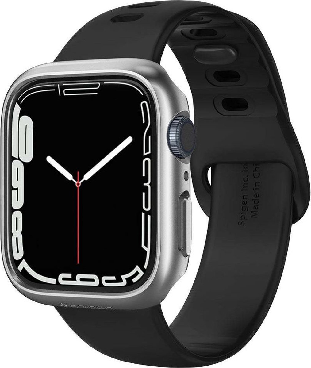 Spigen Thin Fit Apple Watch 7/8 hoesje 45mm - Graphite