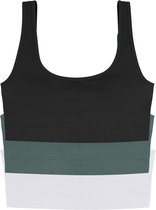 Dorina Bralette 3-Pack FLO  - S   - Wit