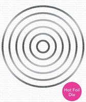 Impressive Die-Namics Foiled Frames Circle (MFT-1735)