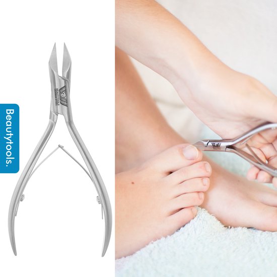 BeautyTools Professionele Nagelknipper Nageltang met Spitse Punt voor