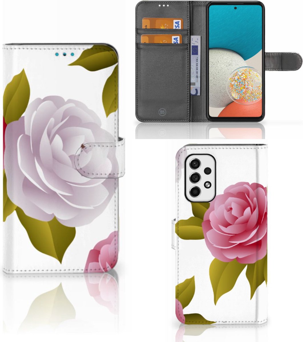 Samsung Galaxy A53 Hoesje Roses