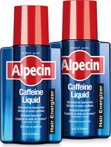 Alpecin Cafeïne Liquid Hair Tonic 2x 200ml | Voorkomt haaruitval en ondersteunt de haargroei | Voor alle haar en hoofdhuid types