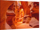 Antelope canyon in Arizona  - Foto op Canvas - 90 x 60 cm