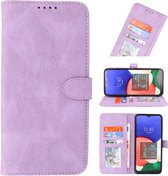 Wicked Narwal | Wallet Cases Hoesje voor Samsung Samsung Galaxy A22 4G Paars