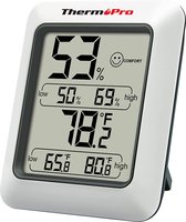 Digitale Thermometer | Luchtvochtigheid Controle |  -50°C tot 70°C Meetbereik | Magneethouder