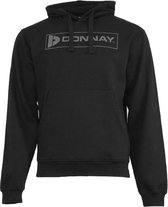 Donnay sweater met capuchon Jess - Junior - Sporttrui - Maat 140 - Zwart