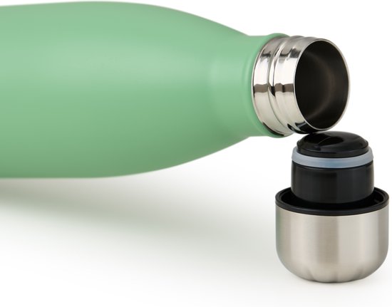 Blumtal Thermosfles - Met dubbele wand - Thermosbeker Koffie, Thee en Koele dranken - Travel Mug - 350ml - Summer Green - Groen