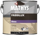 Mathys Fossilux BOUWVERFLAK RAL 5004 -Zwartblauw - 0.93 liter hoogglans