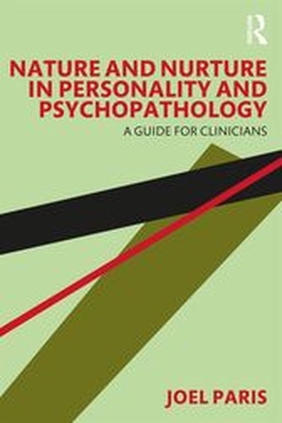 Nature and Nurture in Personality and Psychopathology - cover