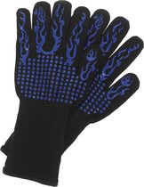Relaxdays BBQ handschoenen 2 stuks - hittebestendig - aramide - ovenhandschoenen - 500 °C