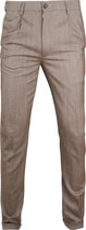 Suitable - Premium Pantalon Rimini Bruin - 52 - Slim-fit