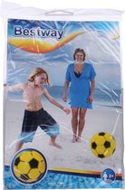 Bestway Strandbal Sport 41 Cm Geel/zwart