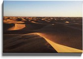 Walljar - Horizon Dunes - Muurdecoratie - Canvas schilderij