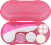 Simple Specials Gezichtsreinigingsapparaat - Gezicht reiniging - Facial Cleaning set - 4in1 Functie gezichtsreinigingsborstel - Roze