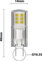 Noxion Bolt LED Capsule GY6.35 2.6W 300lm - 827 Zeer Warm Wit | Vervangt 28W.