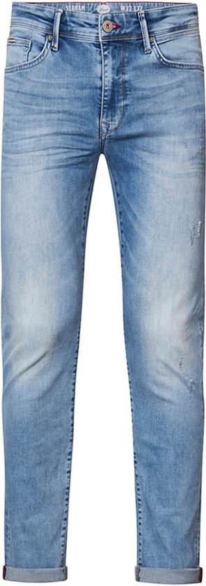 Petrol Industries - Heren Seaham slim fit jeans - Blauw - Maat 29