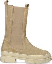 Wysh Anna Chelsea boots - Enkellaarsjes - Meisjes - Beige - Maat 39