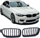 Sport Grill Nieren Bmw F30 F31 F35 3 Serie Mat Zwart M3 Look Enkel look 316i 320i 328i 330i 335i 340i 320D 330D 335D Touring LCI Styling