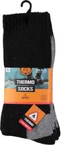 Apollo | Thermo sokken | Multi Zwart | 3-Pack | Maat 43/46 | Warme sokken | Thermosokken heren | Thermosokken dames