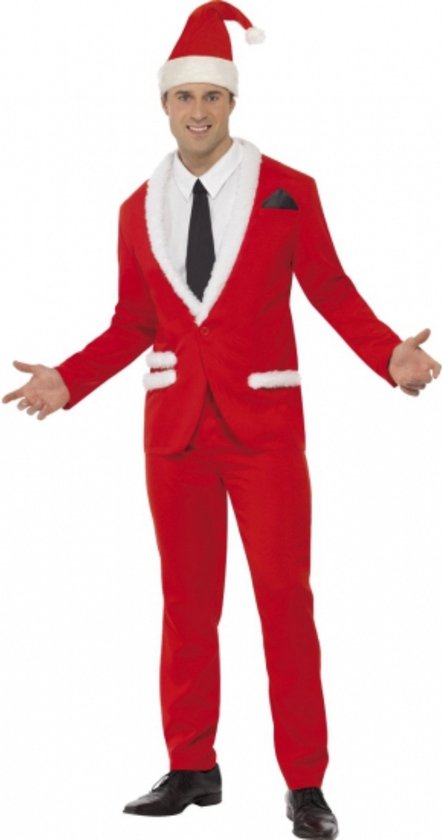 Costume de Noël rouge pour homme 48-50 (M) | bol.com
