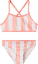 NAME IT NMFFELINA BIKINI BOX CAMP Meisjes Bikini - Maat 98/104