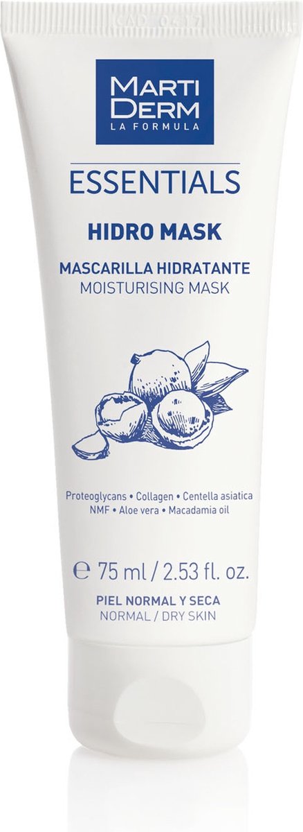 Martiderm ESSENTIALS hydraterend masker 75 ml