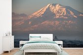 Behang - Fotobehang De berg Ararat voor zonsopgang in Turkije - Breedte 330 cm x hoogte 220 cm