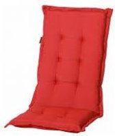 Madison Tuinstoelkussen Lage rug 115x49 cm Brick red