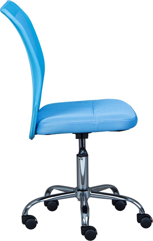 Chaise de bureau Bonnie bleu clair. | bol.com
