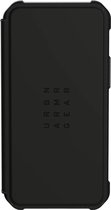 UAG Metropolis Booktype iPhone 12 Pro Max - Zwart