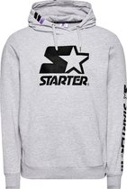 Starter Man Blouse Hoodie SMG-001-BD-400, Mannen, Grijs, Sweatshirt, maat: XL