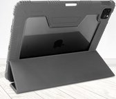 Apple iPad Pro 12.9 (2021) Hoes - Mobigear - Shockproof Tri-Fold Serie - Hard Kunststof Bookcase - Roségoud - Hoes Geschikt Voor Apple iPad Pro 12.9 (2021)