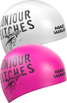 Bonjour Bitches Silicone Swim Caps - Unisex | Mad Wave Accessoires