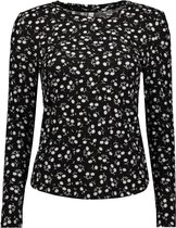 Jacqueline de Yong T-shirt Jdysvan L/s Top Jrs 15208205 Black Dames Maat - L