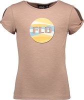 Like Flo - T-Shirt - Taupe - Maat 122