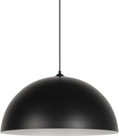 Hanglamp - Metaal - Koepel - E27 - Ø45 cm - Zwart
