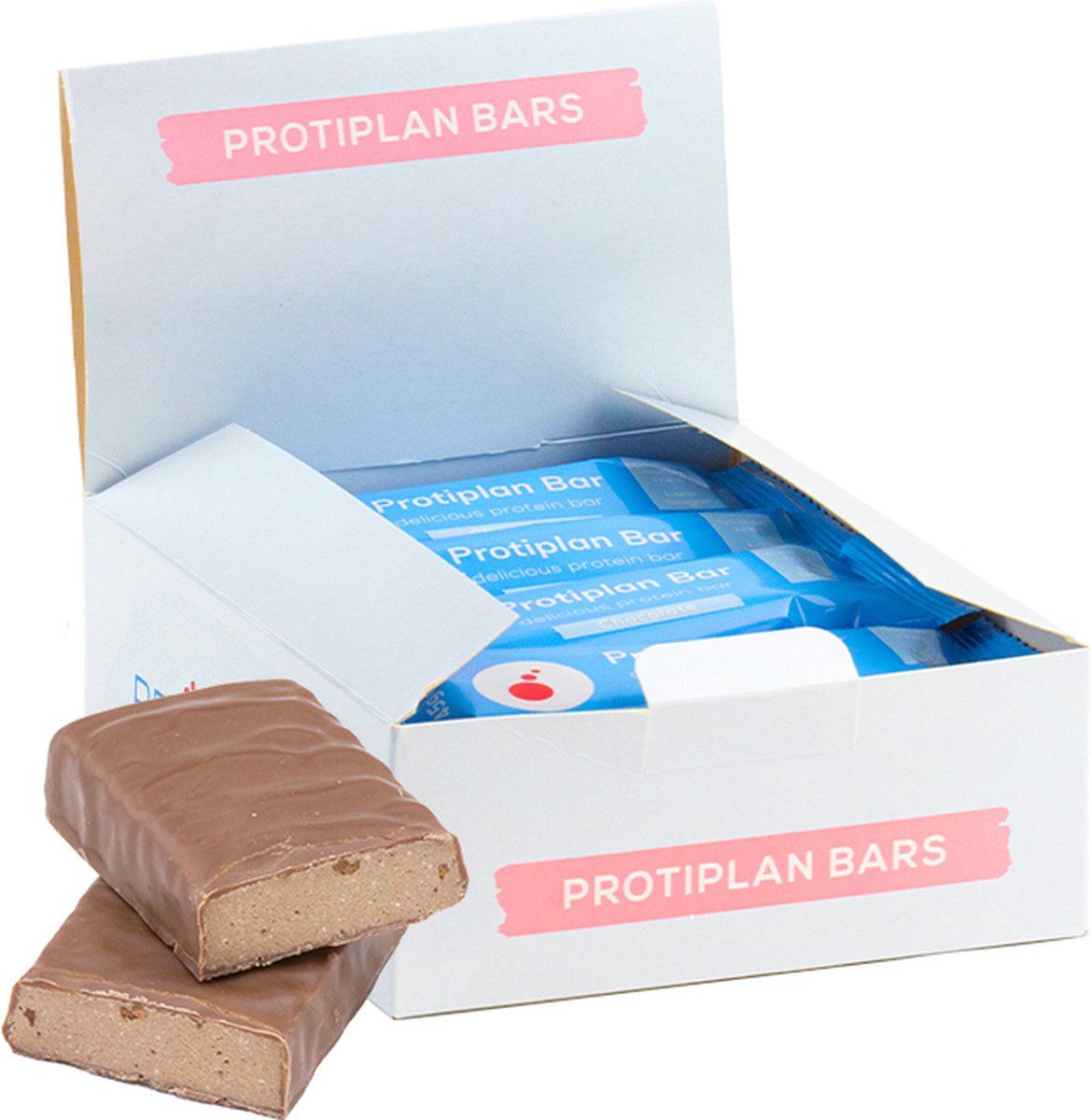 Goedkoopste Protiplan | Delicious Protein Bar | Chocolate | 16 Repen | 16 x 45 gram | Low carb snack | Eiwitrepen | Koolhydraatarme sportvoeding | Afslanken met Proteïne repen | Snel afvallen zonder hongergevoel!
