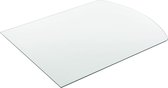 Glasplaat – Tafelblad - ESG Veiligheidsglas - Transparant - Dikte 6 mm - Afmeting (LxB) 110 x 85 cm