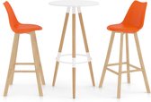 Decoways - 3-delige Barset oranje