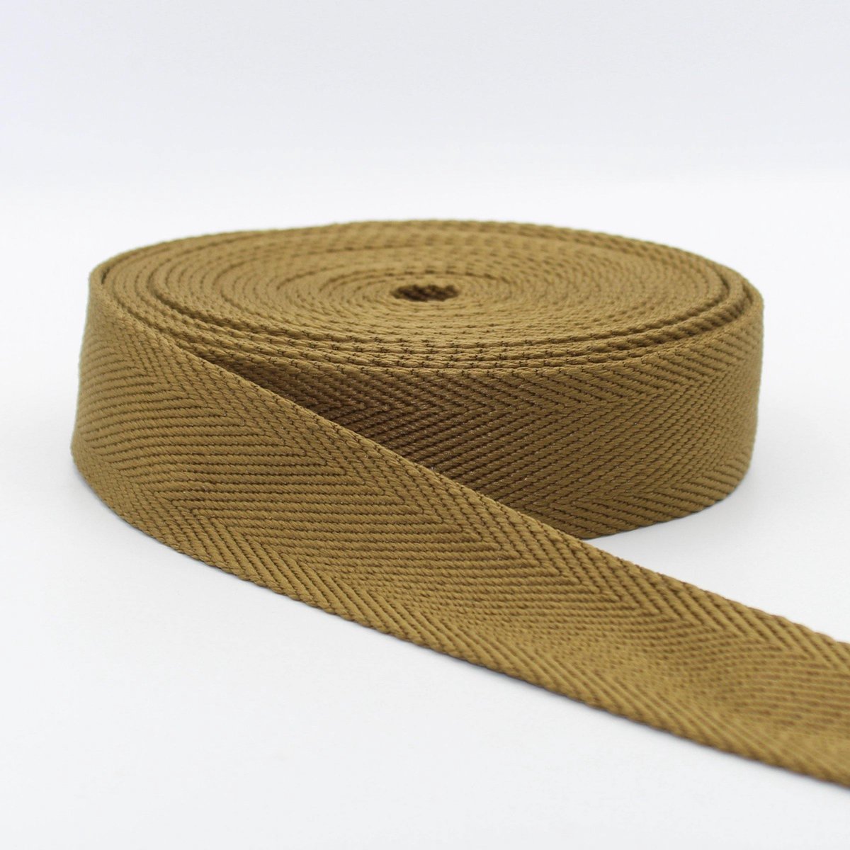 Leduc 5 meter klassieke Visgraat Tassenband 38 mm 65% polyester 35% katoen