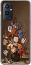 Geschikt voor OnePlus 9 Pro hoesje - Stilleven met bloemen - Kunst - Oude meesters - Siliconen Telefoonhoesje