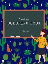 Cactus Coloring Book for Kids Ages 3+ (Printable Version)