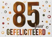 Kaart - Daisy - 85 jaar gefeliciteerd - DSY035