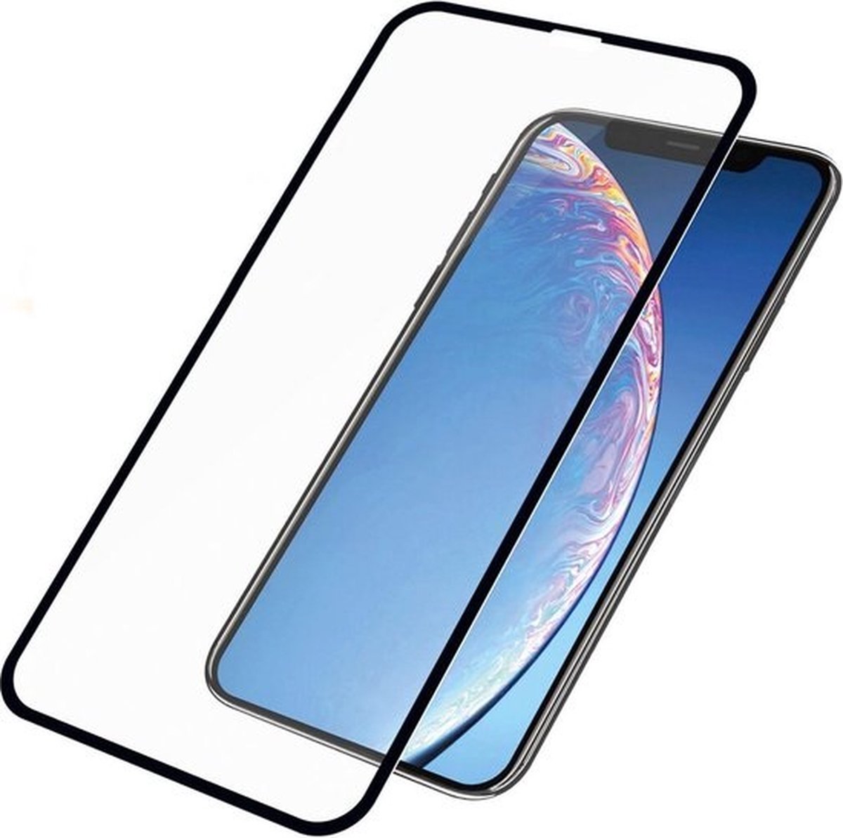 LuxeBass Full screenprotector geschikt voor iPhone 11 Pro - glas scherm - bescherming