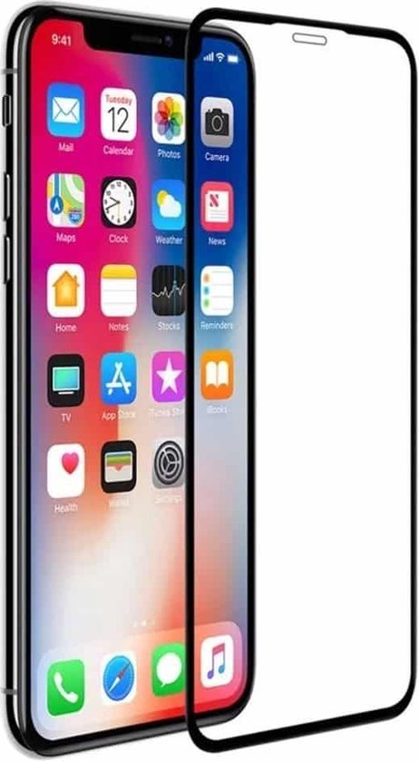 Protecteur d'écran complet LuxeBass adapté pour iPhone 11 Pro Max - écran en verre - protection