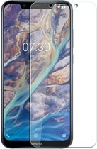 LuxeBass Screenprotector geschikt voor Nokia 7.1 - glas scherm - bescherming