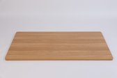 Eikenhouten tafelblad - Rechthoek - 140x70x2,5 cm ook leuk voor DIY projecten