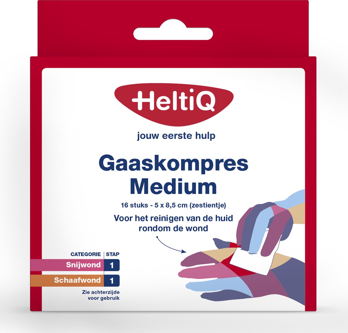 Goedkoopste Heltiq Gaaskompres Zestientje