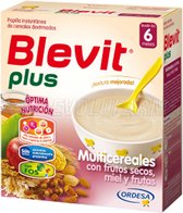 Ordesa Blevit Plus Duplo 8 Cereales Con Natillas Papilla Instantanea 600g